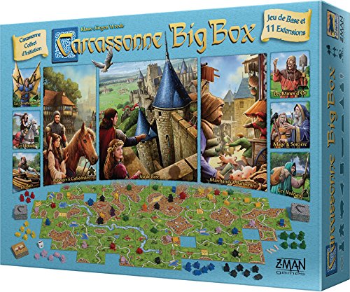 Carcassonne Big Box Asmodee - Juego de Tejas