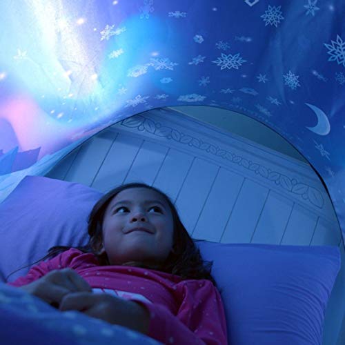 Carpa para Cama,Tiendas De Ensueño,Carpa De Ensueño,Carpa Cojin Molon,Carpa para Niños,Carpa Niños,Carpa Infantil Navidad Y Regalos De Cumpleaños (Copo de Nieve)