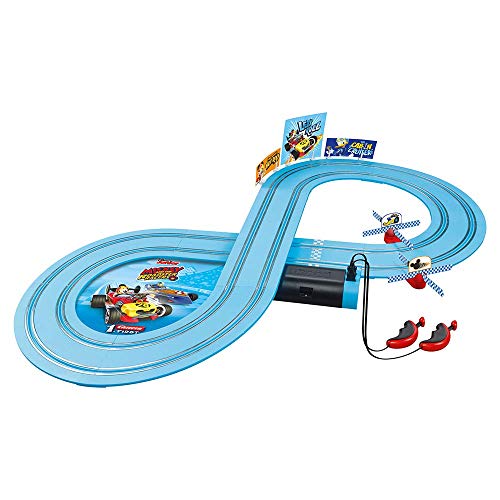 Carrera-1. First Mouse Circuito de Coches Mickey and The Roadster Racers de 2.4 m, Escala 1:50, Multicolor (20063029)