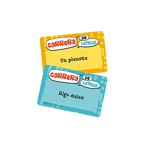 Carrera de letras (Lúdilo) – Juego de Mesa Educativo para niños, juega con las palabras y fomenta la adquisición de vocabulario, Jugar en familia para aprender y desarrollar el lenguaje