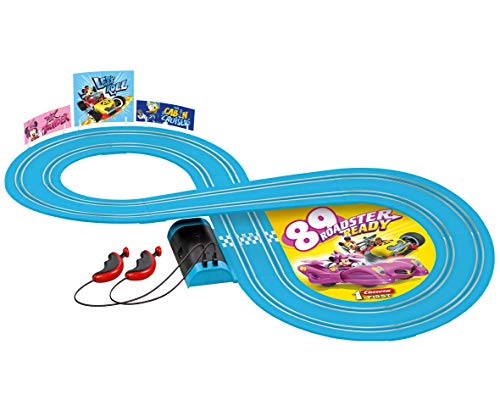 Carrera First and The Roadster Racers Mickey Mouse Circuito de Coches, 2,4 Meter (20063019)