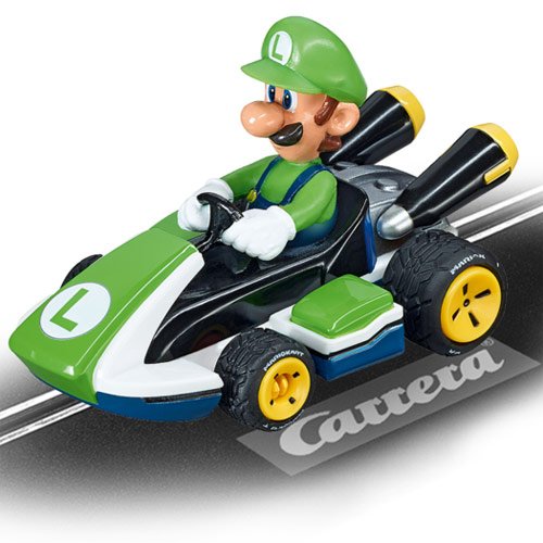 Carrera GO!!! Plus - Nintendo Mario Kart 8 Luigi, escala 1:43, Multicolor (20064034)