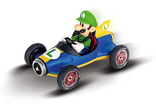 Carrera RC- 2,4GHz Mario Kart Mach 8, Luigi Coche de Juquete con Control Remoto, Multicolor (Carrera Toys GmbH 370181067)