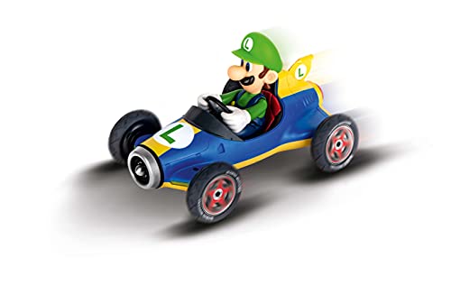 Carrera RC- 2,4GHz Mario Kart Mach 8, Luigi Coche de Juquete con Control Remoto, Multicolor (Carrera Toys GmbH 370181067)