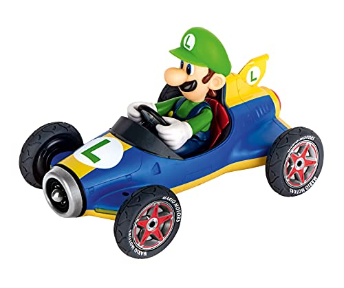 Carrera RC- 2,4GHz Mario Kart Mach 8, Luigi Coche de Juquete con Control Remoto, Multicolor (Carrera Toys GmbH 370181067)