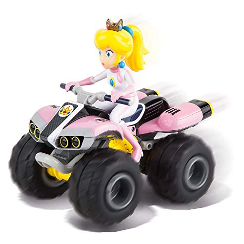 Carrera RC- RC Mario Kart 8 Peach Coche con Radiocontrol Nintendo, Multicolor (370200999)