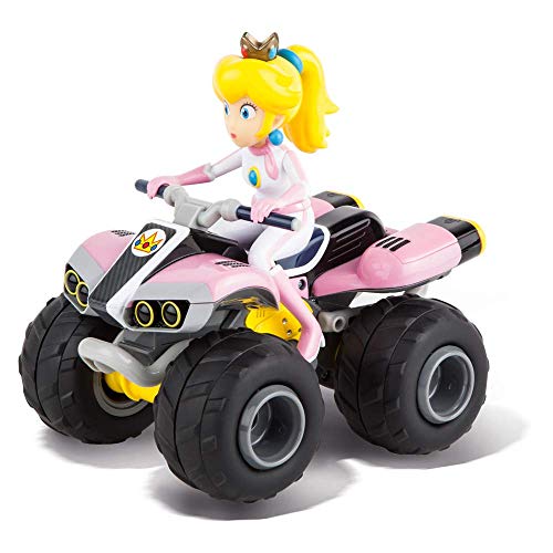 Carrera RC- RC Mario Kart 8 Peach Coche con Radiocontrol Nintendo, Multicolor (370200999)