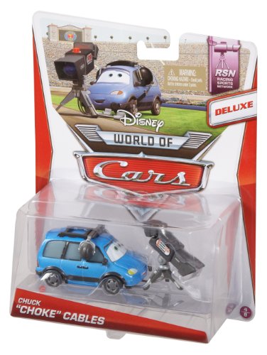 Cars 2 - Vehículo Chuck Choke Cables (Mattel BDW69)