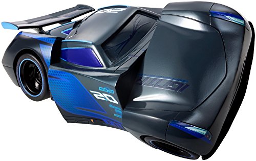 Cars 3 Vehículo Superchoques Jackson Storm, Coche de Juguetes (Mattel FRH17), Multicolor