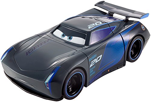 Cars 3 Vehículo Superchoques Jackson Storm, Coche de Juguetes (Mattel FRH17), Multicolor