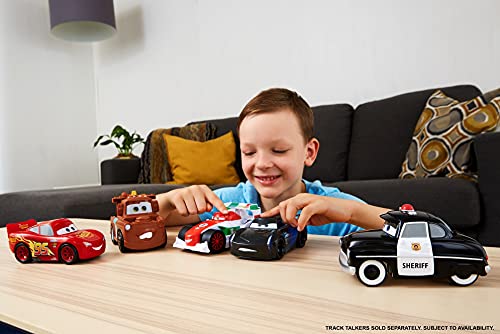 Cars Francesco Track Talkers Coche de juguete con sonidos, juguete para niños +3 años (Mattel GXT31)