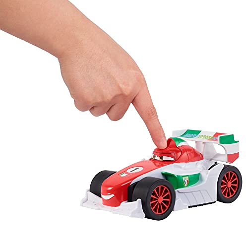 Cars Francesco Track Talkers Coche de juguete con sonidos, juguete para niños +3 años (Mattel GXT31)