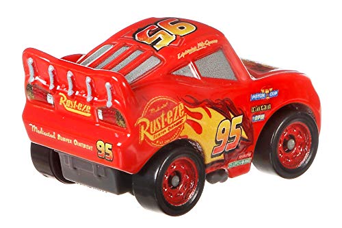 Cars - Pack de 3 Vehículos Mini Racers, Coches de Juguete (Mattel GBN74)