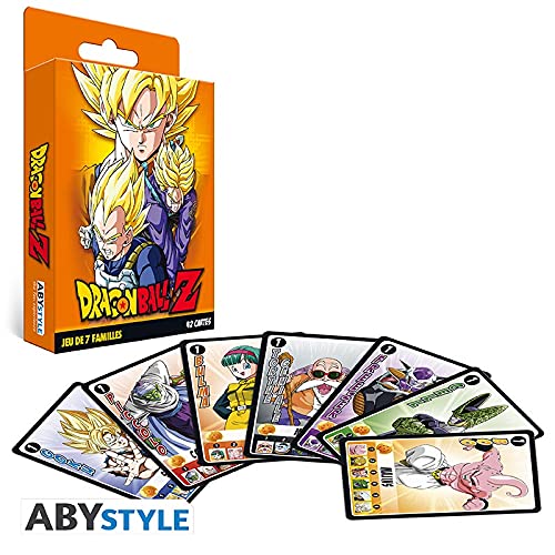 Cartamundi France ABYstyle - Juego de Cartas con 7 familias DBZ