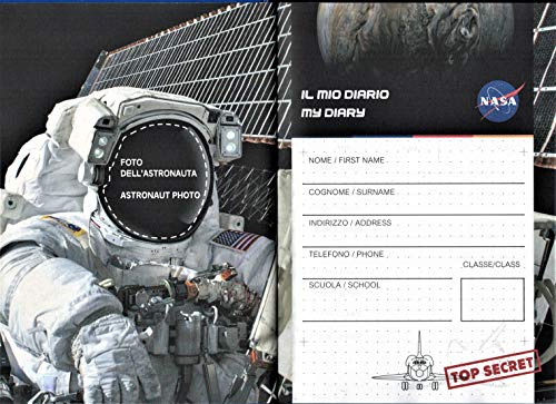 CARTOON WORLD Agenda escolar Nasa – Azul