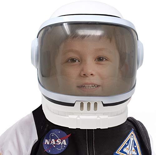 Casco de Astronauta con Visera Móvil Juego de Juguete de Simulación para niños.