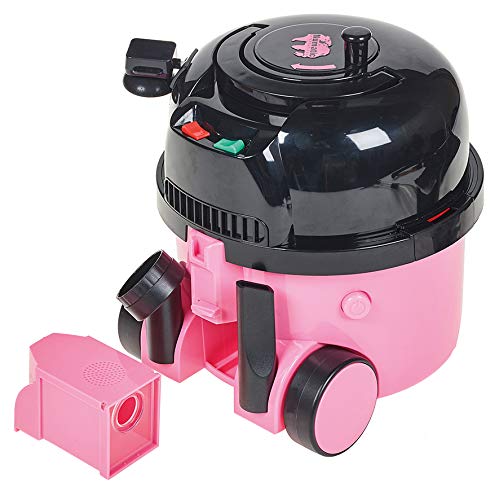 Casdon 729 Hetty Pink Toy Aspirador para niños Mayores de 3 años | Se ve y Funciona como lo Real