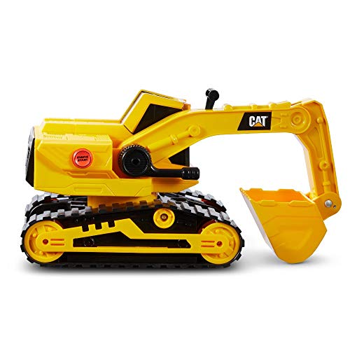 CATERPILLAR, Excavadora 30cm L&S Tough Power Vehículos de construcción, Color Amarillo (AJ 82268)