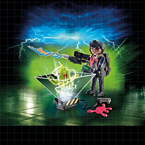 CAZAFANTASMAS Ghostbusters Egon Spengler Playset de Figuras de Juguete, Multicolor, 7 x 14,4 x 14,6 cm Playmobil 9346