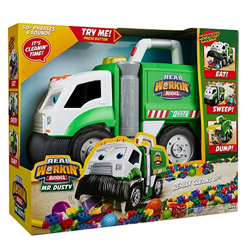 Cefa Toys- Dusty, el súper camión de Basura, Multicolor (88315)