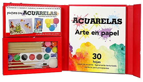 Cefa Toys Jovenes Artistas, Petit Picasso Pintura con Acuarelas, Color Blanco, 42 Unidad (Paquete de 1) (Spice Box 572)