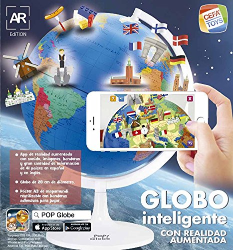 Cefa Toys Terráqueo Globo, Multicolor (21836)