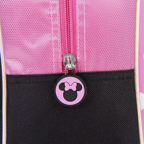 CERDÁ LIFE'S LITTLE MOMENTS Botella de Agua Infantil de Minnie Mouse-Licencia Oficial Disney para Niñas, Rojo, Mochila Recomendada 3-6 años, en Edad de Preescolar