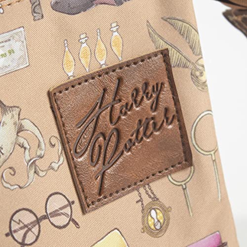 CERDÁ LIFE'S LITTLE MOMENTS, Estuche Harry Potter con 3 Compartimentos-Licencia Oficial Warner Bros para Niñas, Multicolor, Edad recomendada-6 a 14 años