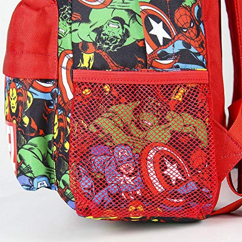 CERDÁ LIFE'S LITTLE MOMENTS Mochila Infantil Estamapada The Avangers - Licencia Oficial Marvel Studios, multicolor