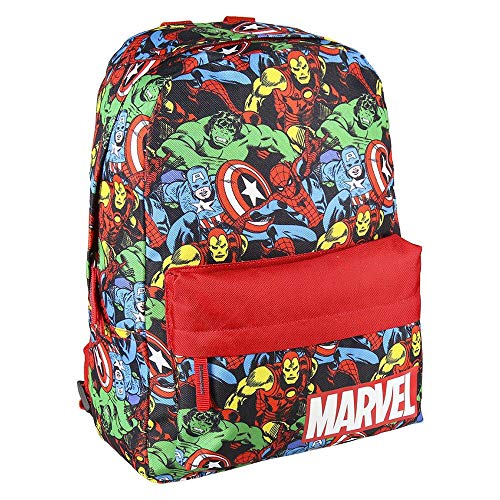 CERDÁ LIFE'S LITTLE MOMENTS Mochila Infantil Estamapada The Avangers - Licencia Oficial Marvel Studios, multicolor