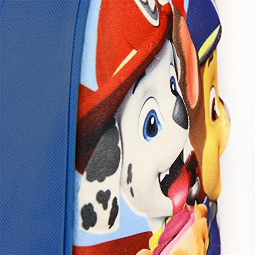 Cerdá, Mochila con Ruedas Infantil 3D de Paw Patrol-Licencia Oficial Nickelodeon Unisex niños, Multicolor, 260X310X100MM