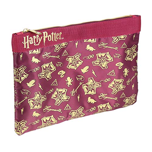 Cerdá - Mochila Transparente de Harry Potter con Compartimento Interior Impreso