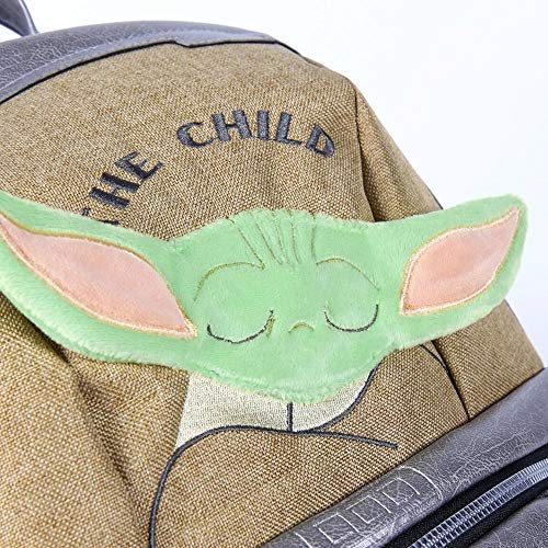 Cerdá Mochila Yoda Child The Mandalorian Star Wars 35cm, Multicolor (BEMS-186001)