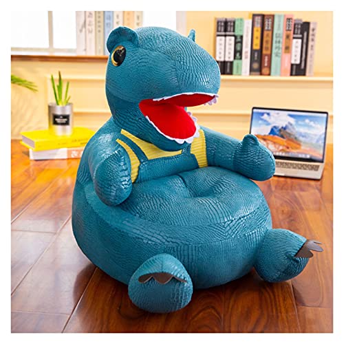 Cfanbp Simulación Creativa Cocodrilo Cuero de Cuero Dinosaurio Sofá Aprendizaje Asiento Sillón Sofá Lavable Sofá Extraíble Lleve Toy Regalo Juguetes de Peluche (Color : Gray)