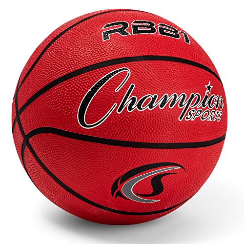 Champion Sport Pro - Balón de Baloncesto de Goma, Color Naranja, tamaño Size 28.5" Diameter