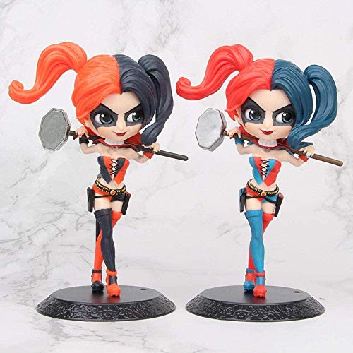 cheaaff Q posket Wonder Woman Harley Quinn Joker superhéroe PVC Figura de acción Figuras de Anime muñecas coleccionables Juguetes para niños-A1-H.