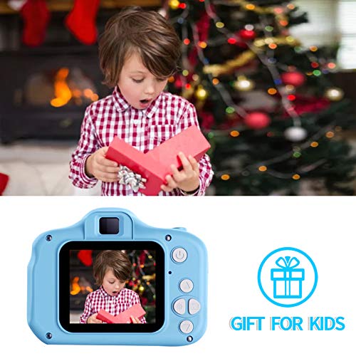 CHENAN Cámara Digital para Niños 1080P Cámara de Fotos para Niños Juguete Regalos Ideales para Niños Niñas de 3-10 Años con Tarjeta de Memoria Micro SD 32GB (Azul)