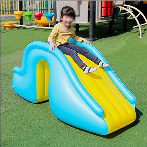 CHICAI Diapositiva Inflable, Piscina, Juguete de diversión Inflable para niños, Castillo Inflable, Juguetes al Aire Libre del Agua de Verano para el jardín del jardín inflables y los Castillos hincha