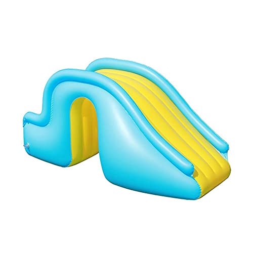 CHICAI Diapositiva Inflable, Piscina, Juguete de diversión Inflable para niños, Castillo Inflable, Juguetes al Aire Libre del Agua de Verano para el jardín del jardín inflables y los Castillos hincha