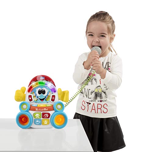 Chicco 00009492000000 Toy karaoke set juguete musical - Juguetes musicales (Toy karaoke set, 3 año(s), Niño/niña, Multicolor, Batería, 151 mm)