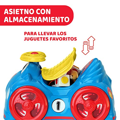 Chicco All Around, Coche Correpasillos Infantil con Bocina, Ruedas Giratorias 360⁰ y Compartimento de Almacenaje – Juguetes para Niños de 1 a 3 Años, Máx. 20 Kg, Color Azul