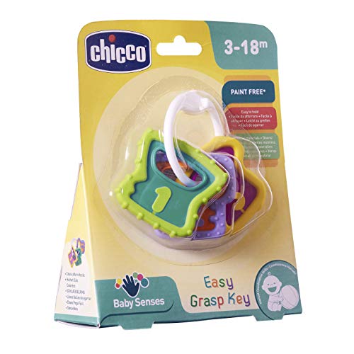 Chicco- Baby Senses Line Big & Small Sonajero Llaves Fáciles de Agarrar, Multicolor, 250 ml (00005953000000)