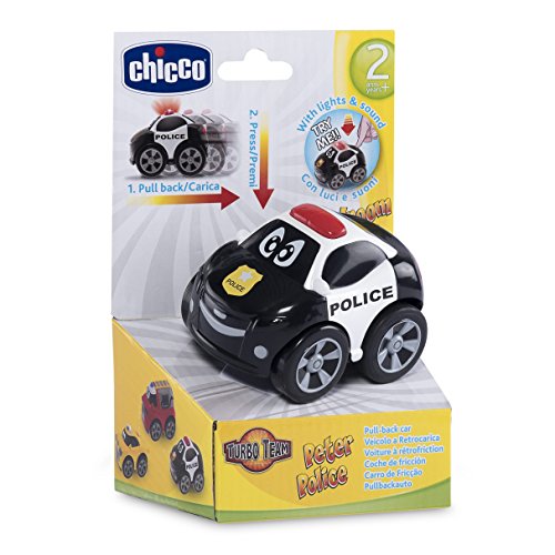 Chicco Big & Small Mini-vehículos, Color Negro (00007901000000)