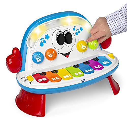 Chicco- Funky El Piano De La Orquesta Musicales, Multicolor, Mediano (00010111000000)