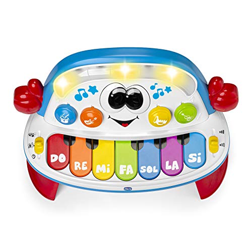 Chicco- Funky El Piano De La Orquesta Musicales, Multicolor, Mediano (00010111000000)