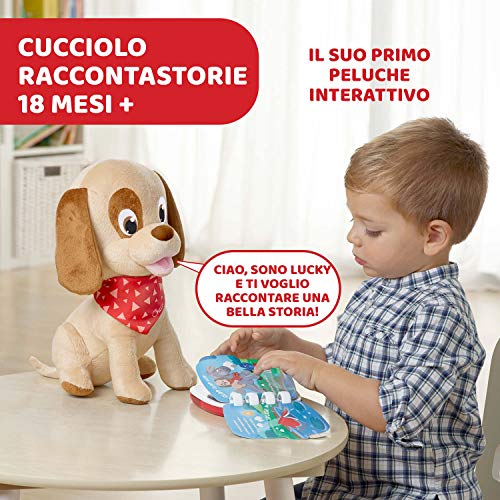 Chicco- Lucky Il Cachorro para Recoger el Pelo, Color Beige (ARTSANA 00009606000000)