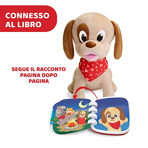 Chicco- Lucky Il Cachorro para Recoger el Pelo, Color Beige (ARTSANA 00009606000000)