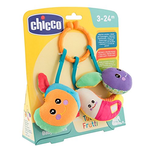 Chicco- Tutti Frutti Sonajero de Frutas con Diferentes Actividades (Artsana TP-8058664083015_Vendor)