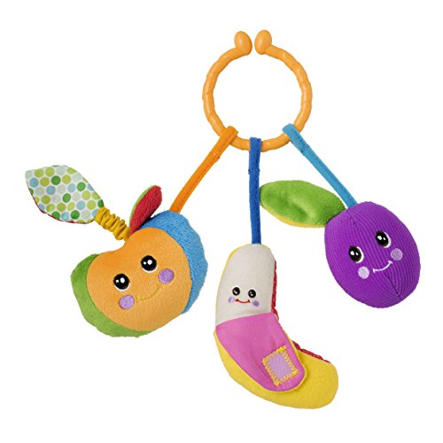 Chicco- Tutti Frutti Sonajero de Frutas con Diferentes Actividades (Artsana TP-8058664083015_Vendor)