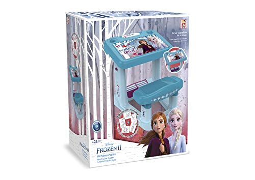 Chicos Disney Primer, Pupitre Infantil, Incluye Láminas de Frozen II, a Partir de 24 Meses, Color Muticolor, 57.5 x 72.5 x 49 cm (Fábrica de Juguetes 51129)